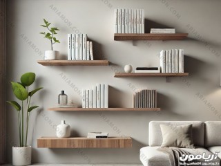 بهترین مدل های کتابخانه برای سالن پذیرایی