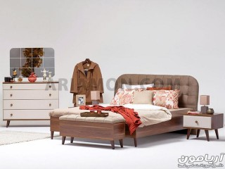 سرویس خواب دو نفره ام دی اف 