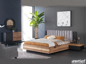 سرویس خواب دو نفره چوبی سرویس خواب دو نفره چوبی