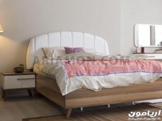 تخت خواب مدرن سفید تخت خواب مدرن سفید