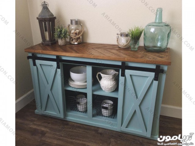 کافی بار جدید و شیک خانگی رنگ فیروزه ای کافی بار جدید و شیک خانگی رنگ فیروزه ای