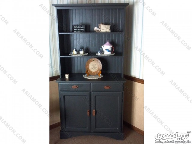 کافی بار سیاه چوبی ایستاده کمد دار کافی بار سیاه چوبی ایستاده کمد دار