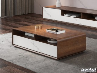 میز جلو مبلی مدرن چوبی میز جلو مبلی مدرن چوبی
