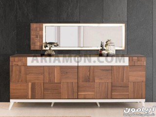 میز کنسول برجسته چوبی