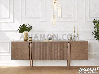 میز کنسول مدرن چوبی