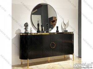 آینه کنسول مشکی آینه کنسول مشکی