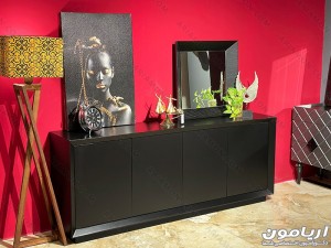 آینه کنسول سیاه