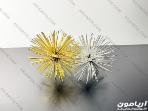 قاصدک رومیزی ( اکسسوری توپی فلزی آبکاری ) قاصدک رومیزی ( اکسسوری توپی فلزی آبکاری )