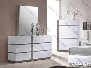 میز آرایش سفید میز آرایش سفید