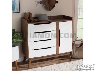 جاکفشی مدرن سفید جاکفشی مدرن سفید