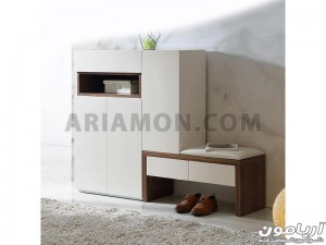 کمد کفش نشیمن دار ترک کمد کفش نشیمن دار ترک