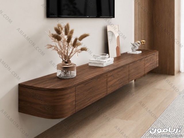 میز تلویزیون کرو مینیمال دیواری و زمینی