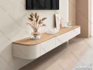 میز تلویزیون کرو مینیمال دیواری و زمینی