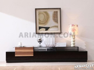 میز تلویزیون سیاه مدرن 