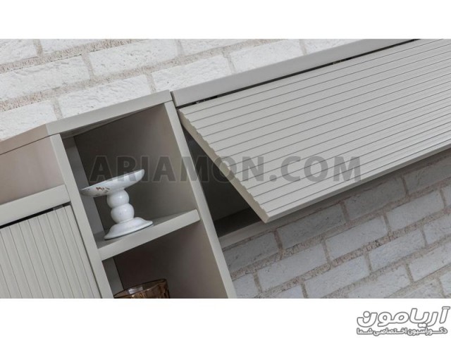 میز تلویزیون شبکه ای سفید TS164 میز تلویزیون شبکه ای سفید TS164