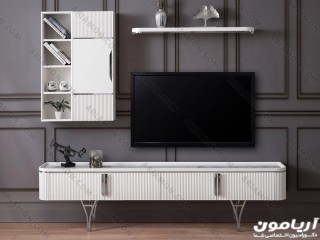 میز تلویزیون مدرن سفید