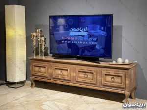 میز تلویزیون کلاسیک چوبی میز تلویزیون کلاسیک چوبی