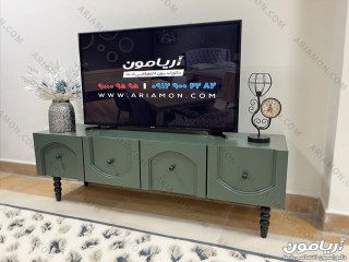 میز تلویزیون مدرن پایه دار ژورنالی میز تلویزیون مدرن پایه دار ژورنالی