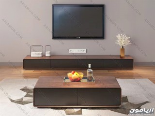 میز تلویزیون مشکی مدرن میز تلویزیون مشکی مدرن