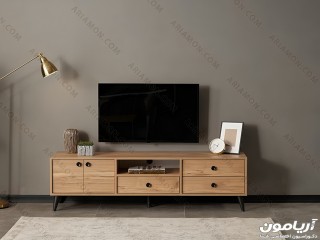 میز تلویزیون چوبی کشودار میز تلویزیون چوبی کشودار