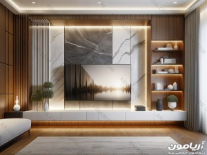 تی وی وال سنگ مرمر تی وی وال سنگ مرمر