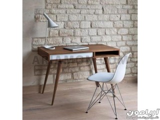 میز کامپیوتر چوبی ساده